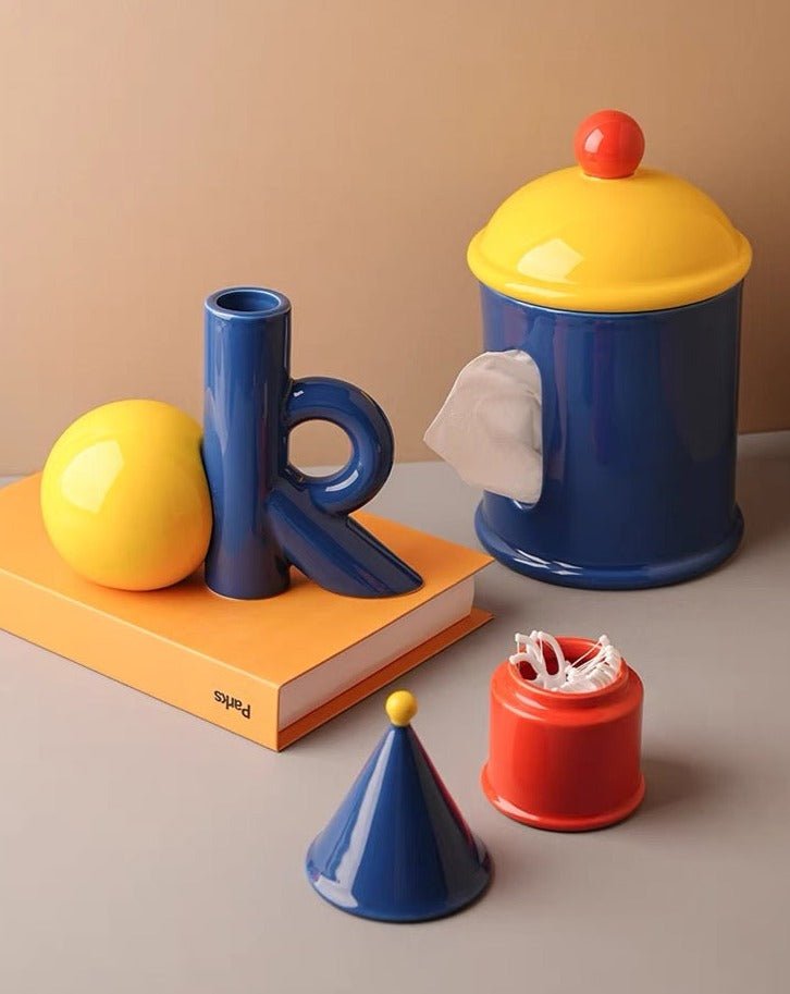 Keramik Vase „OK“ – Handgemachte Blumenvase | MANTHAUS